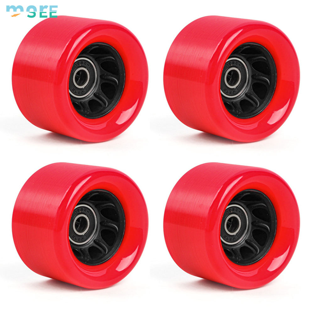 Roue de ligne rouge 92a (avec roulement)