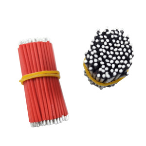 สายเคเบิลซิลิโคนนิ่มพิเศษพร้อมทองแดงชุบดีบุก600โวลต์ติด6AWG อุปกรณ์เสริมแบตเตอรี่20AWG - Product Image 2