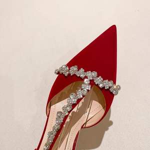 <span class=keywords><strong>Scarpe</strong></span> Décolleté di Lusso Firmate da <span class=keywords><strong>Donna</strong></span> con Tacco a Spillo e Strass di Diamanti per Ragazza - Product Image 5