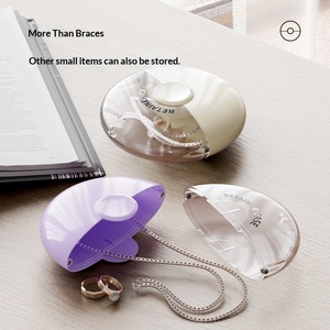 Portable Orthodontic Braces & Retainer Storage <b>Box</b> for Denture Placement - Product Image 3