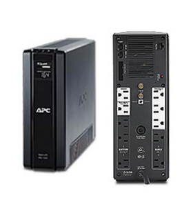 APC Back-UPS Pro BR1500G 1500VA/865W Tour 120V 10x prises NEMA 5-15R AVR Écran LCD Batterie remplaçable par l'utilisateur LAN sans fil - Product Image 2