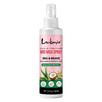 Spray nourrissant pour perruques ODM, spray revitalisant sans rinçage pour perruques synthétiques, 100 ml, format voyage.
