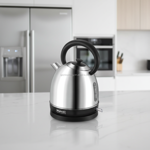 Bouilloire électrique Ousheng Dom Shape en acier inoxydable de qualité alimentaire avec finition bois et fenêtre de niveau d'eau - Product Image 4