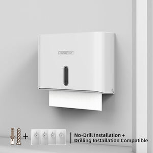 Duvara monte plastik C/<span class=keywords><strong>M</strong></span>/Z katlanmış kağıt havlu dispenseri banyo tuvalet otel ve ticari tuvalet için üretici - Product Image 6