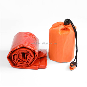 Saco <span class=keywords><strong>de</strong></span> <span class=keywords><strong>Dormir</strong></span> <span class=keywords><strong>de</strong></span> Emergencia Kongbo E03, Estilo Momia, <span class=keywords><strong>para</strong></span> Invierno, Clima Frío, con Película <span class=keywords><strong>de</strong></span> Aluminio y Polietileno Térmico, <span class=keywords><strong>para</strong></span> Adultos - Product Image 6
