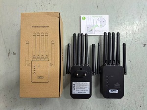 TUTI, venta al por mayor, repetidor <span class=keywords><strong>Wifi</strong></span> de doble banda, enrutador <span class=keywords><strong>Wifi</strong></span> de 2,4 GHz y 5,8 GHz, repetidor de señal de red inalámbrica de 300/1200Mbps para el hogar - Product Image 2