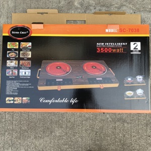 Cucina per uso domestico multifunzione a 2 fuochi manopola Touch comandi a doppia induzione fornelli elettrici - Product Image 5