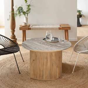 Elegante Mesa de Centro Moderna de Madera, Diseño Ecológico, Material Duradero, Superficie Amplia, Ideal para el Hogar y la Oficina - Product Image 6
