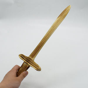 Neue maßge schneiderte Kinder Holz schwerter Kiefernholz Hochwertige Outdoor-Spielschwerter 3 Stile Holz schwert Spielzeug - Product Image 2