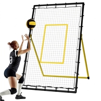 Filet de rebond réglable pour volley-ball 7x4 pieds, durable, avec sac de transport, personnalisation de l'angle pour l'entraînement
