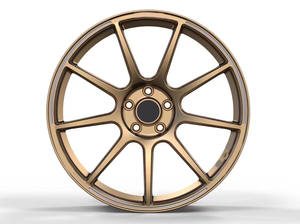 Nuevo diseño de alta calidad 17 a 24 pulgadas mate <span class=keywords><strong>bronceador</strong></span> Hot Wheels ruedas de aleación de coche cromo 20x9,0 ruedas forjadas 5x112 para S3 S4 S5 - Product Image 2