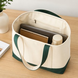 Custom Logo Cotton <b>Canvas</b> Tote <b>Bag</b> Eco Friendly Reusable Shopping <b>Bag</b> Heavy Duty Grocery <b>Bag</b> for Supermarket Wholesale Bulk - Product Image 4