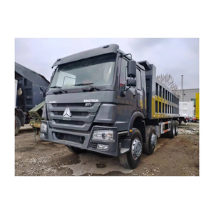 HOWO รถดัมพ์8X4ดีเซลประสิทธิภาพสูง16ตันน้ำหนักบรรทุกยูโร4การปล่อยเทคโนโลยี ABS เครื่องยนต์ Weichai เกียร์อัตโนมัติ - Product Image 1