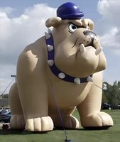 Offre Spéciale Géant OEM Taille Extérieur Événement Publicité Gonflable Bouledogue Chien Modèle Unique Caractère Gonflable pour Événements