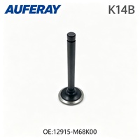 Soupape d'échappement moteur pour Suzuki K14B 1.4L Essence Swift Dzire Ertiga OE 12915-M68K00 Ajustement direct