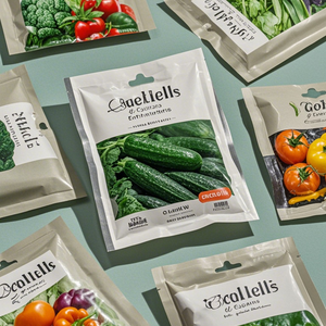 ถุงบรรจุภัณฑ์พลาสติกมีซิปใช้สำหรับการเกษตรทำจากอลูมิเนียมปิดผนึก3ด้าน<span class=keywords><strong>โลโก้</strong></span>ออกแบบได้ตามต้องการ - Product Image 6