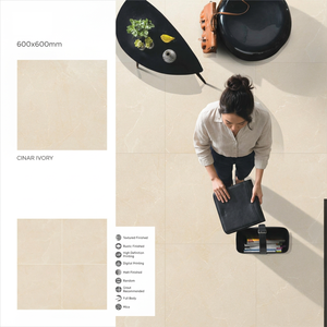 Cloudy Onyx Grey 600x600mm Polished Vitrified Tiles Stone Design For Modern Interior <b>Flooring</b> Porcelain Tile - Product Image 6