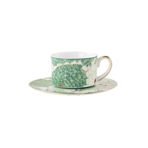 Service à café en porcelaine blanche de luxe Aowei avec assiette, ensemble thé et café de l'après-midi, tasse, assiette à fruits, ensemble de vaisselle - Product Image 5