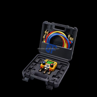 Ensemble d'outils de manomètre de réfrigération de haute qualité Endless Frontier R134A R410A R404A Manomètre de pression de climatisation
