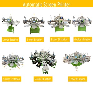 NS3010 Sistema de Impresión de Serigrafía Automática de 3 Colores y 10 Estaciones de Alta Eficiencia para Camisetas - Product Image 2
