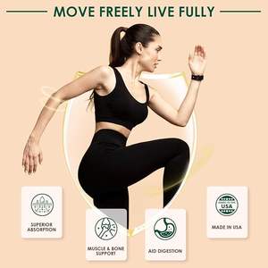 Suplemen Vitamin D3 K2 Bebas Gula, Kunyit Jahe Gummies Label Pribadi Laris Manis, Mendukung Kesehatan Tulang dan Sendi, 60 Kapsul - Product Image 5