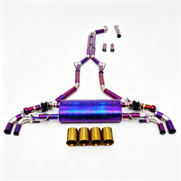 Système d'échappement Catback Valvetronic en titane de qualité TA1 pour BMW X5/X6 XDrive40i G05 G06 LCI 3.0T 2023+ Silencieux de course léger