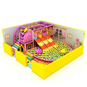 Parque Infantil Interior Personalizable con Piscina de Pelotas y Tobogán para el Hogar, Centro de Juegos o Centro Comercial - Product Image 1