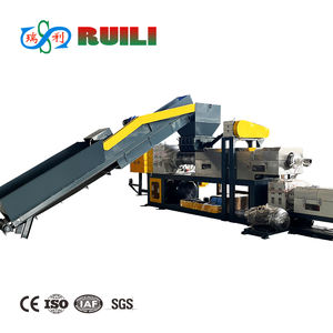 Высокоэффективный двухступенчатый Одношнековый гранулятор для переработки пластика PP и PA в процессе экструзии - Product Image 3