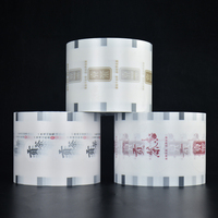 Film plastique PE souple et étanche avec logo personnalisé pour 90mm 95 mm PP Boba Milk Bubble Tea Film rouleau d'étanchéité pour couvercle de gobelet en plastique