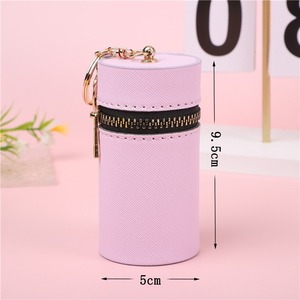 Ngọc Trai Son môi Túi Keychain xách tay đồng xu ví ví tai nghe túi nhỏ phụ kiện treo đồ trang trí Chapstick lưu trữ Pouch - Product Image 3