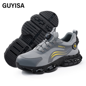 <span class=keywords><strong>Scarpe</strong></span> Antinfortunistiche GUYISA Personalizzabili con Fibbia Intelligente, Stile Sportivo a Taglio Basso S3 con Punta in Acciaio per Uomo - Product Image 2