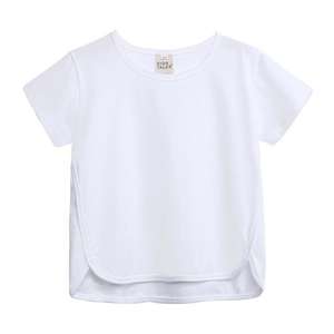 Camiseta de Algodón Blanca para Niñas, Diseño Coreano, de AliExpress Turquía, Proveedor Chino - Product Image 4