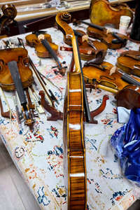 Violon maître T85A en érable bosnien Sinomusik de Chine avec étui et archet gratuits - Product Image 5