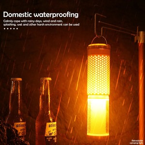 Lampes de camping rechargeables, lanternes télescopiques pliables pour l'extérieur, lampes de tente magnétiques portables multifonctionnelles, lampes d'urgence pour la randonnée - Product Image 4