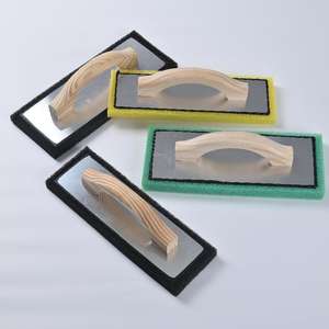 Truelle ergonomique en mousse éponge avec manche en bois pour outils de maçonnerie, directement de l'usine - Product Image 6