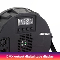 Vente chaude Nouveau 60w Led Éclairage De Scène Commande Vocale Coloré 54wpar Barre Lumineuse Performance Teinture De Mariage Led Plat Par Lumière