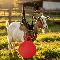 Nouvelles étiquettes de cou et d'oreille personnalisables en TPU avec collier réglable pour le suivi des moutons et des chèvres, durée de vie de 5 ans pour les animaux de ferme