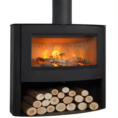 European-Style Real Wood Small Smokeless cast iron wood stove for Home Use