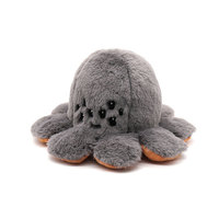 Peluche citrouille réversible personnalisée, peluche citrouille fantôme, jouet en peluche d'Halloween, citrouille d'Halloween