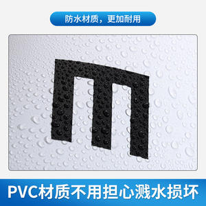 Tabla de visión logarítmica estándar de 75x25cm para niños y adultos, tabla de pruebas de visión para montar en la pared con símbolos de E y dibujos animados - Product Image 2