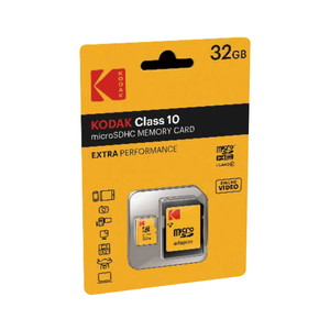 Kodak V10 Premium Micro SDHC 8GB Class 10 UHS 1 U1 พร้อมอะแดปเตอร์ (สูงสุด 90mb/s) พร้อม A1 -8GB ถึง 64GB - Product Image 2
