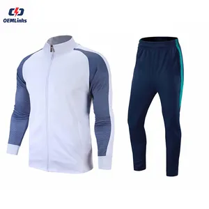 Survêtements d'entraînement de football respirants personnalisés Survêtements de jogging pour hommes survêtements de football à séchage rapide survêtement de football par équipe pour hommes