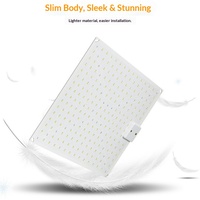 Lampe de culture LED Quantum Board 240 LED Spectre complet Gradation 100-277V Interrupteur de ligne pour plantes d'intérieur