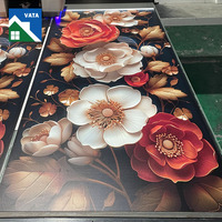 4 par 8ft Vente à Chaud Feuille de Marbre PVC Imperméable Panneaux UV Écologiques Multi Couleur 1220*2900*3mm Feuille de Marbre UV