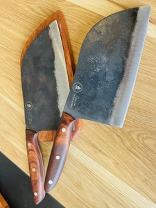 Cuchillos de cocina martillados con servicio OEM, estilo japonés serbio - Product Image 4