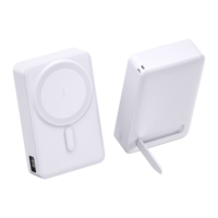Power Bank Nirkabel Tren Terbaru 2025 20000mah Produk Power Bank Nirkabel Magnetik Pengisi Daya Cepat 22.5W dengan Kabel USB-C Ganda