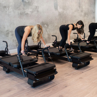 Appareil d'entraînement commercial à résistance coulissante, machine d'entraînement à faible impact et haute intensité, Xformer Reformer, équipement de Pilates Reformer