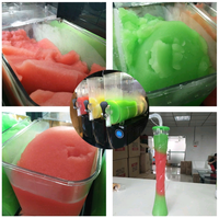 Magasin de glaces aux fruits de Restaurant d'hôtel Machine commerciale à trois réservoirs/Granizadoras Commercial/Machine à boissons glacées
