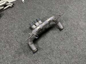 Système d'échappement complet <span class=keywords><strong>Hetu</strong></span> de haute qualité pour Lamborghini LP740 en acier inoxydable avec soupape à vide et bouclier thermique - Product Image 5