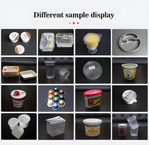 Venta caliente automática de alta precisión taza de café caída papel de filtro caída presionando tapa de alimentación sellado máquina de embalaje - Product Image 4